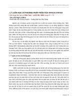 LÝ LUẬN HỌC VÀ PHƯƠNG PHÁP PHÂN TÍCH CẤU TRÚC KHÔNG GIAN