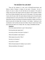 các chủ đề thi bằng A anh văn