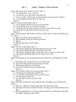 ĐỀ CƯƠNG ON THI HK I-SINH