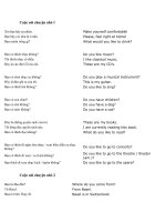 Sử dụng tiếng anh trong các tình huống thực tế