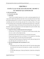 KẾ TOÁN DOANH THU, CHI PHÍ VÀ XÁC ĐỊNH KẾT QUẢ KINH DOANH TẠI CÔNG TY TNHH VẬN CHUYỂN VÀ GIAO NHẬN QUỐC TẾ VIỆT