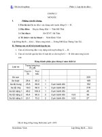 Đồ án tốt nghiệp - Dự án đầu tư xây dựng mới tuyến đường G – H