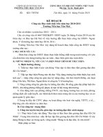 Công tác HSSV 10-11