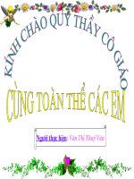 tiết 40 nói giảm nói tránh