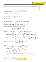 Tổng hợp phương trình bất phương trình hệ phương trình có giải chi tiết