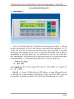 Tìm hiểu và viết chương trình điều khiển và cảnh báo hệ thống sử dụng S7 300 và OP3