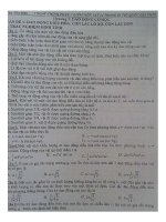 Kĩ thuật 7 ngày 7 điểm đề thi THPT QUỐC GIA MÔN VẬT LÍ