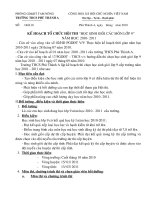 kế hoạch thi học sinh giỏi lớp 9