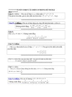 TUYỂN CHỌN CÂU HAY VÀ KHÓ -NĐ