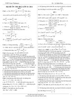 LOP 10_ BO DE ON THI HK2_2011