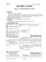 Giáo án Vật lí 6 cả năm