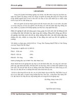 Đồ án thiết kế trung tâm thương Mạ i(TTTM) và văn phòng cho thuê thành phố đà nẵng