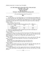 3Đề+3HDC HS giỏi Địa cấp huyên 10-11