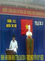 SINH HOẠT TRẠI 26/3/2011