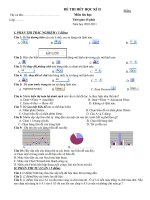 đề thi hết học kì 2