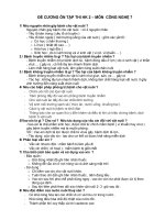 Ôn tập công nghệ 7