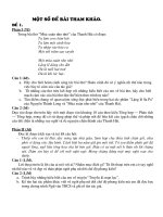 Một số bài tập ôn thi vao 10