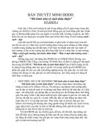 bài thuyết minh ĐDDH