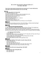 Ôn tập lịch sử 9 HKII