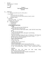 GA tự chọn Anh8 từ tiết 1-> 50(tiếp)