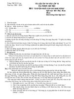 Hệ thống CH-BT ôn NV 9