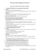 De cuong on thi TN mon Dia li 12 -2011