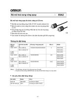 Bộ mã hóa xung vòng quay của Omron A6E2