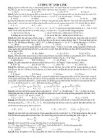 ôn thi tn lượng tử ánh sáng