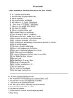 tiếng anh 10 ôn thi học sinh giỏi