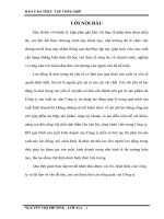 tiểu luận quản trị kinh doanh  Tổ chức kinh doanh, quản lý hình thức kế toán và tổ chức bộ máy kế toán của công ty TNHH Vĩnh Quang