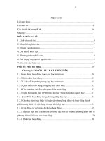 Khóa luận Vận dụng quan điểm hoạt động vào dạy học đại số 8 ở trường THCS