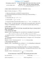 De,d/an Toan tot nghiep 2006- 2009 THPT