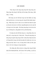 Thiết kế tổ chức thi công trạm thủy điện CT4