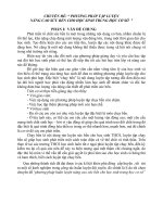 CHUYÊN ĐỀ “ PHƯƠNG PHÁP TẬP LUYỆN NÂNG CAO SỨC BỀN CHO HỌC SINH TRUNG HỌC CƠ SỞ