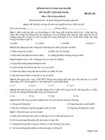 De thi hoc ky 2 lop 11 danh cho TC- BTVH