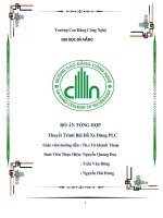 thiết kế hệ thống điều khiển bãi đỗ xe tự động