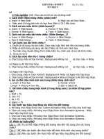 de kiem tra 1 tiet Tin Hoc Lop 9 Ky 2