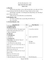 Giáo án Âm nhạc địa phương lớp 4 Sơn La