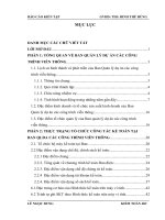 luận văn kế toán Thực trạng tổ chức công tác kế toán tại Ban Quản lý dự án các công trình viễn thông