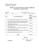 phieu danh gia gio day cua gv