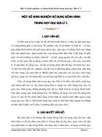 MỘT SỐ KINH NGHIỆM SỬ DỤNG KÊNH HÌNH TRONG DẠY HỌC ĐỊA LÍ 7.