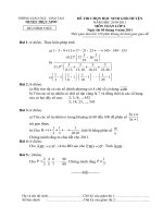 Đề thi học sinh giỏi toán 6 huyện Trực Ninh