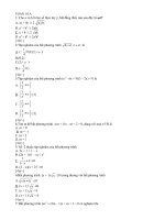Đề Toán 10 KT HK II số 6