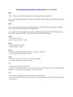 Đề thi Phương pháp nghiên cứu khoa học