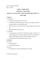 Bài 28 thuyết động học phân tử chất khí