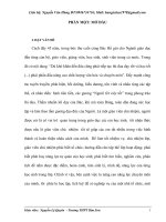 Một số kinh nghiệmcủa giáo viên chủ nhiệm nhằm nâng cao phong trào thi đua học tập và rèn luyện của học sinh trong trường phổ thông