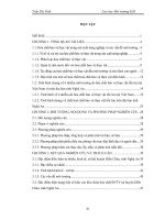 Đánh giá hiện trạng tồn dư các hợp chất clo hữu cơ và photpho hữu cơ trong môi trường đất ở một số kho chứa hóa chất bảo vệ thực vật tại địa bàn huyện diễn châu tỉnh nghệ an và đề xuất biện pháp xử lý