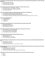 một số câu trắc nghiệm tin học