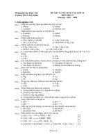 Tuyển Sinh vào lớp 10 huyện Hàm Tân