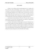 luận văn kế toán  đề tài Kế toán nguyên vật liệu để sửa chữa và chế tạo xe cải tiến tại nhà máy Cơ Khí Công Trình